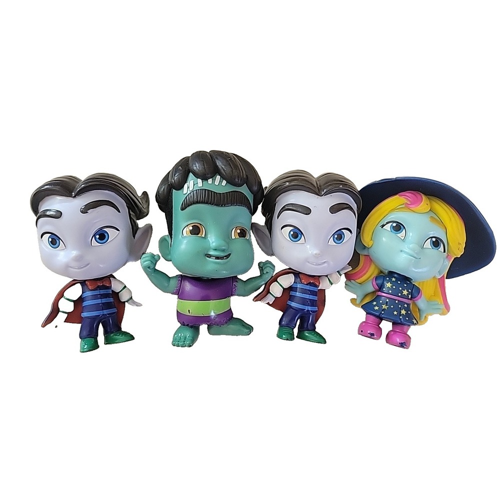 Hasbro Netflix Super Monsters 4" Action Figures Toy Dolls Frankenstein lot